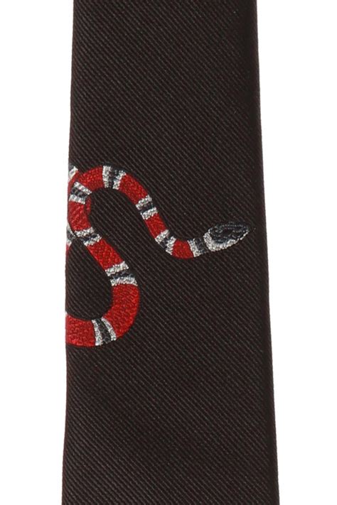 gucci snake tie|Gucci formal ties.